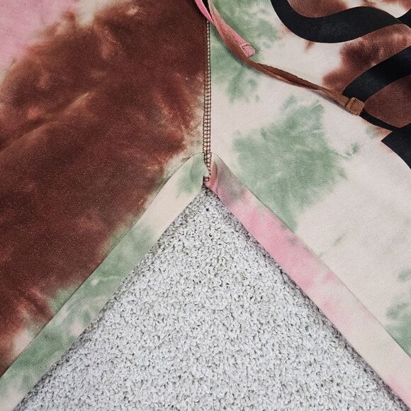 NEW Outer Banks Tie Dye Sweatpants Women Size M Brown Pink Green - Picture 8 of 9